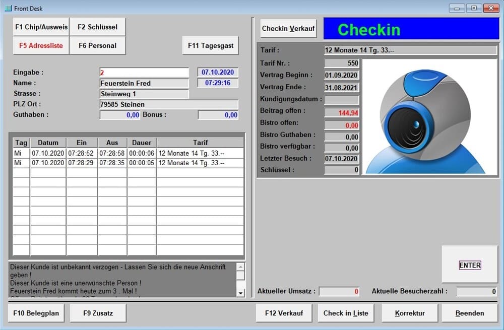 05 Checkin crc